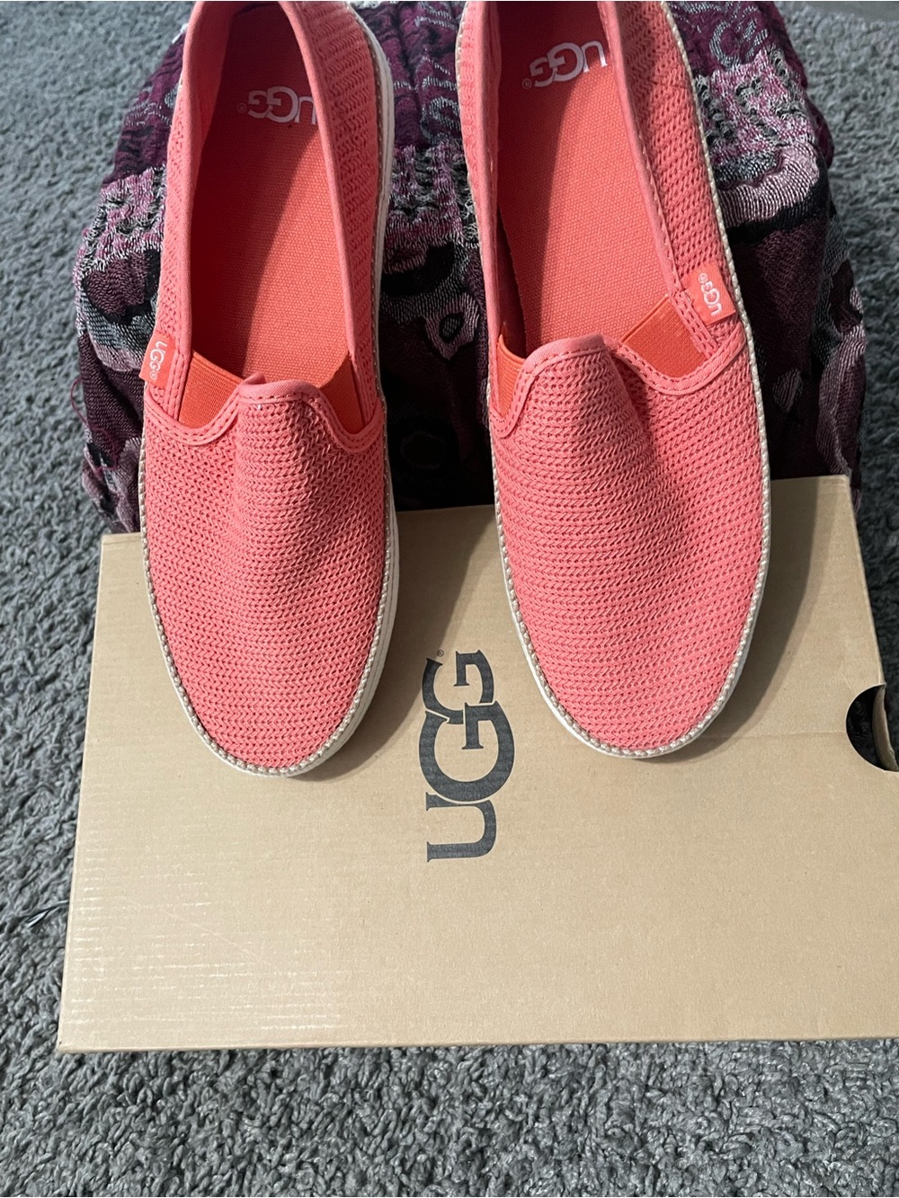 UGG Women’s Coral Knit Slip-On Espadrilles